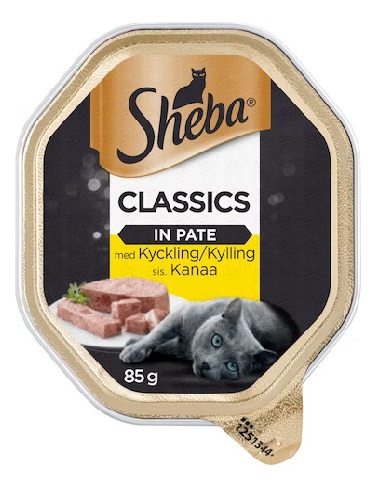 Sheba Classic chicken patee 85g